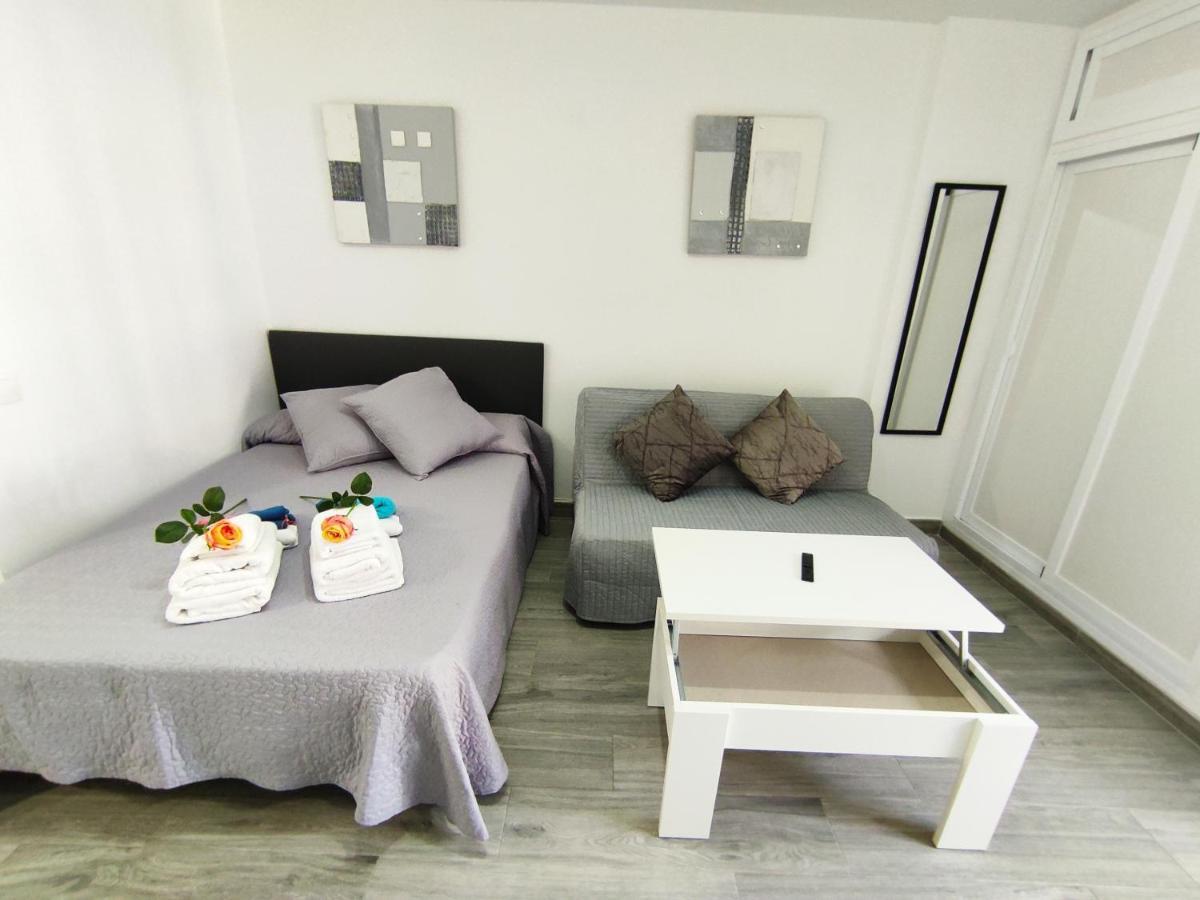 Ferienwohnung Estudio Jupiter Benalmadena Cerca Playa Exterior foto