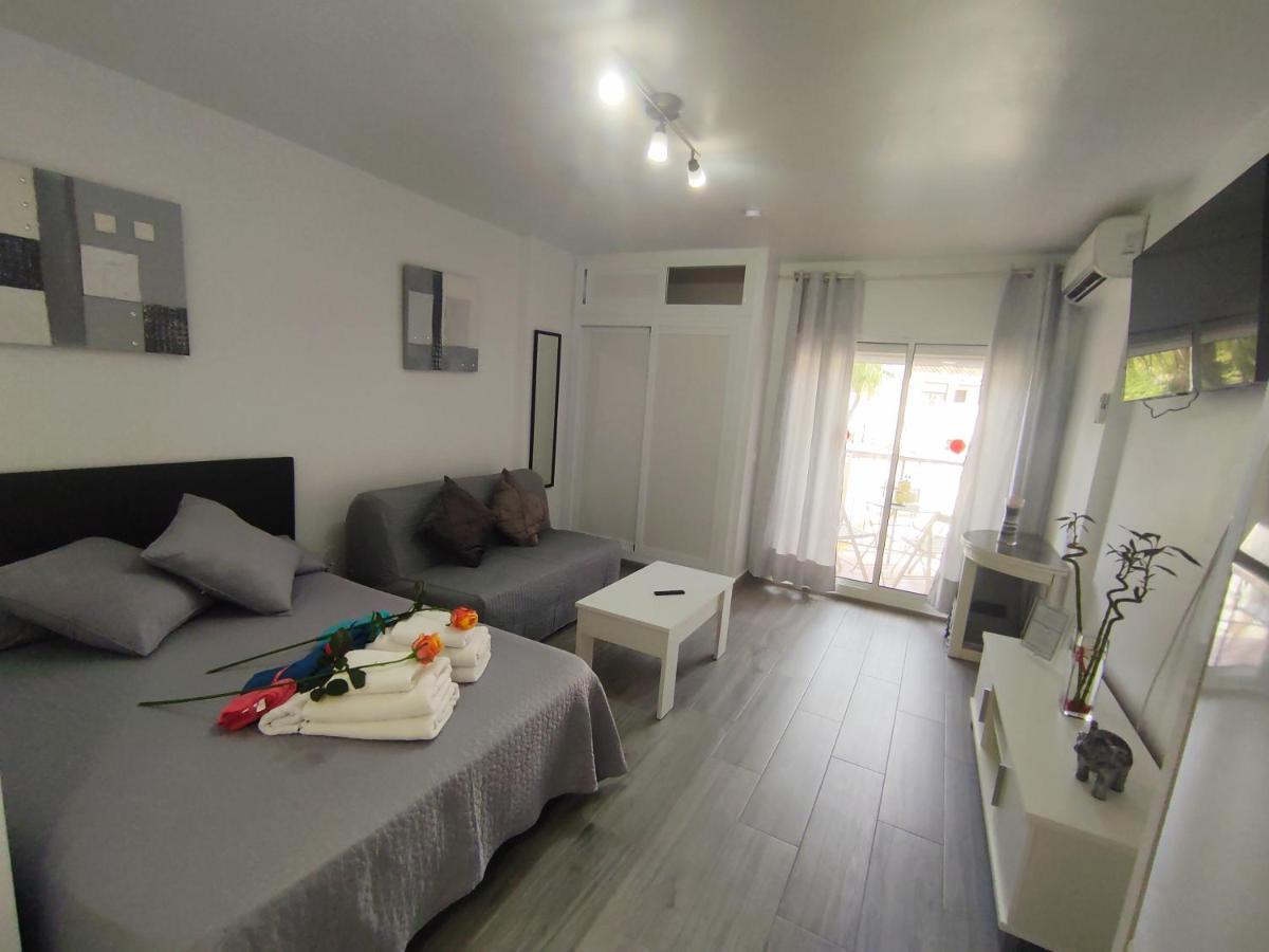 Ferienwohnung Estudio Jupiter Benalmadena Cerca Playa Exterior foto